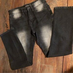 Vintage south pole faded black straight leg  jeans